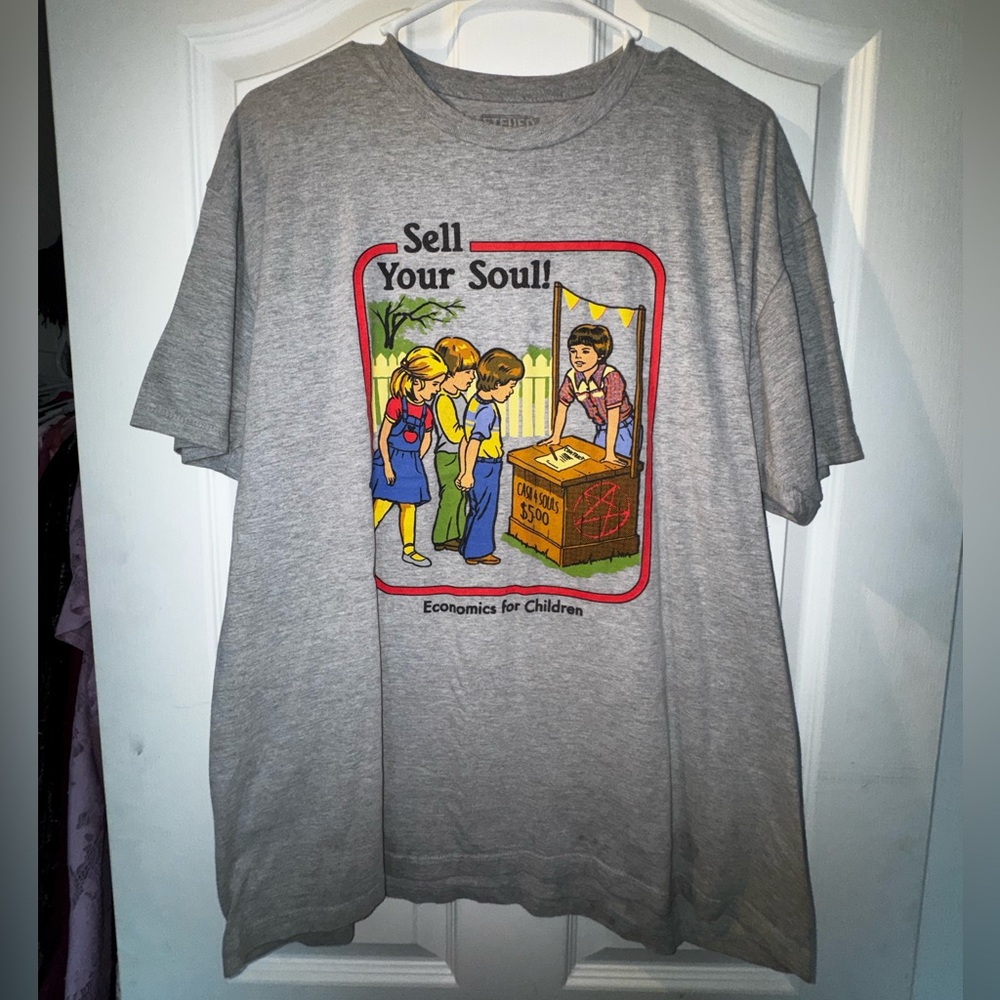 “Sell Your Soul!” Steven Rhodes Graphic Tee